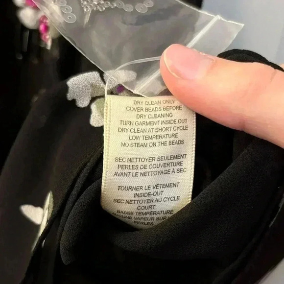 NWT Rebecca Taylor Ghost Flower Bead Cami - Picture 9 of 9